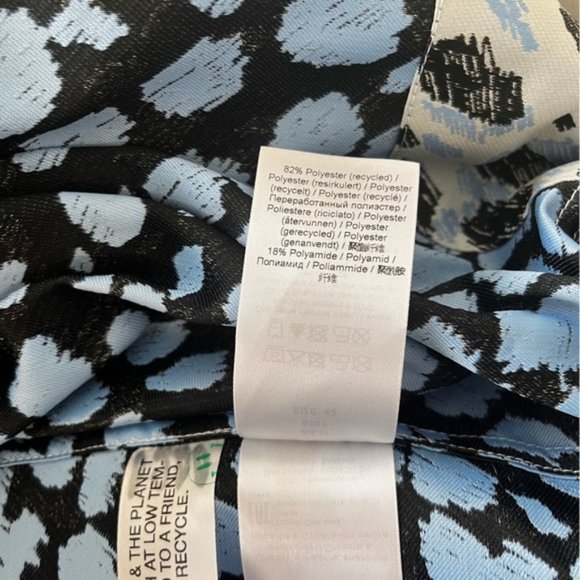 NWT GANNI leopard jacquard dress Size 42 - Picture 10 of 12